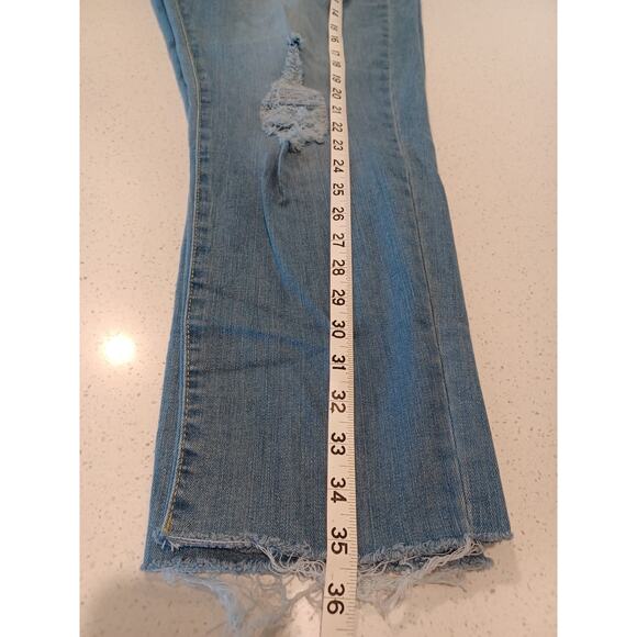 LEVI Strauss Signature Womens Jeans Pants Mid Rise Boyfriend Size 18 W 34 - Picture 8 of 8